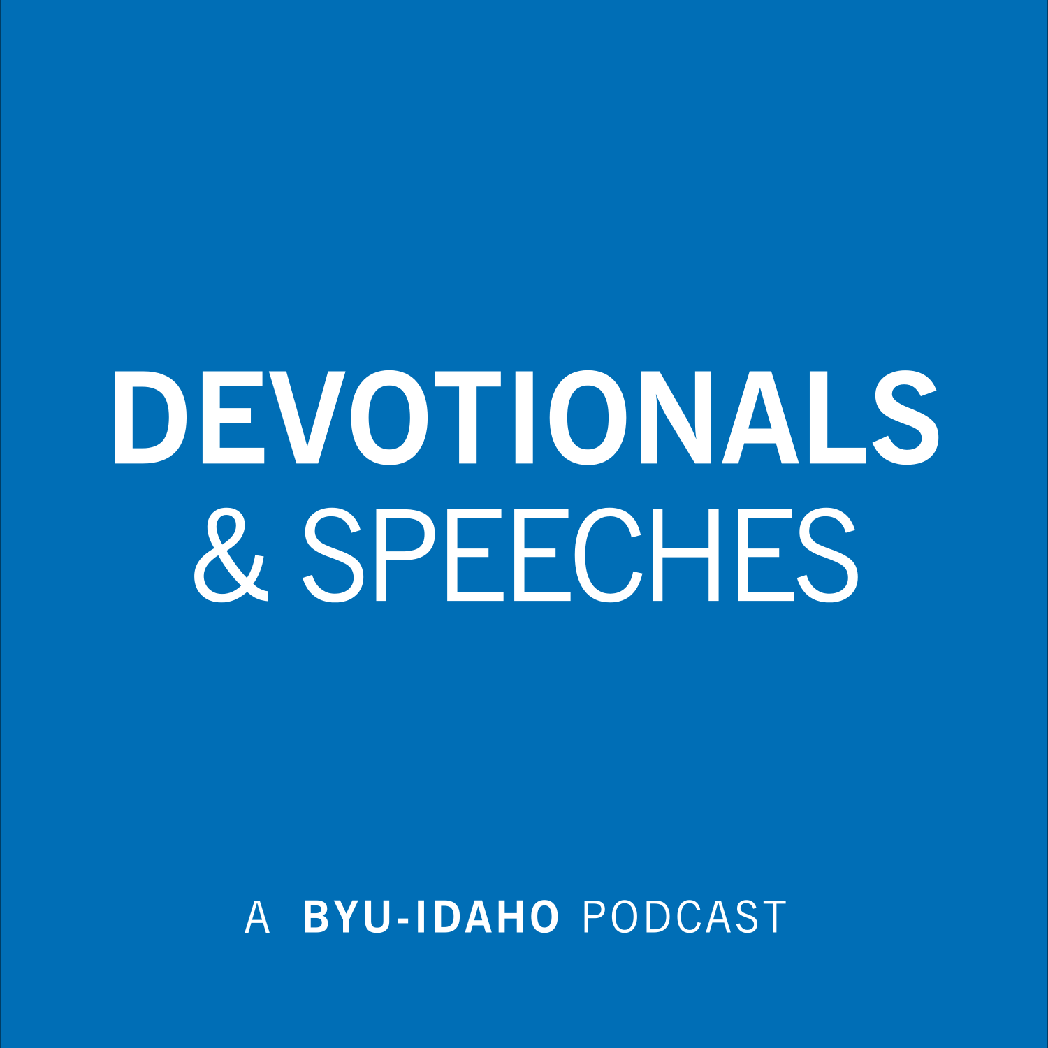 Devotionals and Speeches